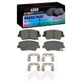 DFC 10-25 Hyundai Azera Front 4000 HybriDynamic Brake Pads and Hardware Kit thumbnail 1