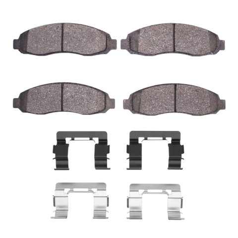 DFC 03-04 Dodge Dakota 4WD Front 4000 HybriDynamic Brake Pads and Hardware Kit