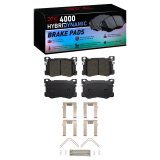 DFC 15-20 Genesis G80 Front 4000 HybriDynamic Brake Pads and Hardware Kit thumbnail 1