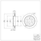 DFC 07-17 Ford Expedition Rear Brake Rotor thumbnail 5