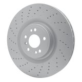DFC 12-19 Mercedes-Benz ML550 Front Drilled GeoSPEC Coated Rotor thumbnail 2