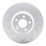 DFC 22-25 Mercedes-Benz C200 (Mexico) Front Drilled GeoSPEC Coated Rotor thumbnail 1