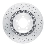 DFC 13-19 Porsche 911 Right Rear Drilled Hi-Carbon Alloy Geomet Coated Rotor thumbnail 3