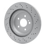 DFC 13-20 Mercedes-Benz SL450 Rear Drilled Hi-Carbon Alloy Geomet Coated Rotor thumbnail 3