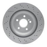 DFC 13-20 Mercedes-Benz SL450 Rear Drilled Hi-Carbon Alloy Geomet Coated Rotor thumbnail 5