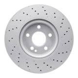 DFC 14-20 Infiniti QX30 Front Drilled Hi-Carbon Alloy Geomet Coated Rotor thumbnail 5