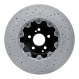 DFC 07-25 Mercedes-Benz E63 AMG Front Drilled and Slotted Hi-Carbon Alloy Geomet Coated Rotor thumbnail 4