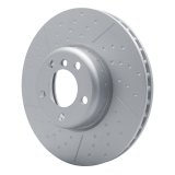 DFC 12-21 BMW 330i Front Hi-Carbon Alloy Geomet Coated Rotor - Dimpled and Slotted thumbnail 2