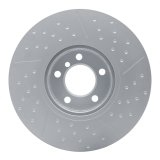 DFC 12-21 BMW 330i Front Hi-Carbon Alloy Geomet Coated Rotor - Dimpled and Slotted thumbnail 4