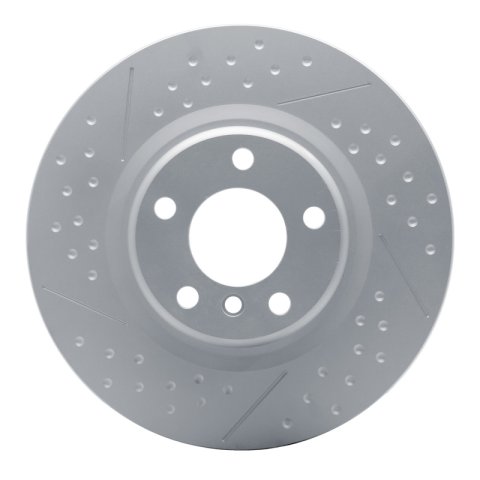 DFC 12-20 BMW M240I Coupe & Convertible Rear Dimpled & Slotted Hi-Carbon Alloy Geomet Coated Rotor