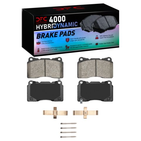 DFC 04-08 Acura TL Front 4000 HybriDynamic Brake Pads and Hardware Kit