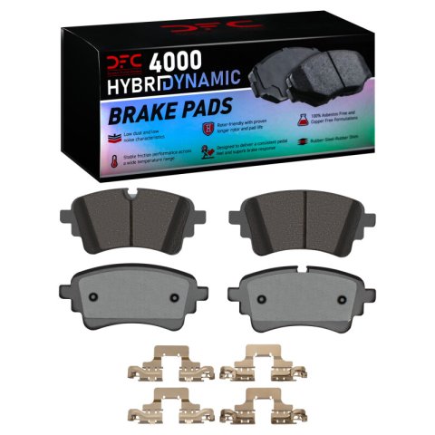 DFC 20-25 Audi A4 Quattro Rear 4000 HybriDynamic Brake Pads and Hardware Kit