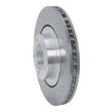 DFC 15-17 Porsche 911 Left Front Drilled Hi-Carbon Alloy Geomet Coated Rotor thumbnail 3