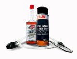 Red Line Complete Fuel System Service Kit - Intake Cleaner/Tank Add/S-Hook App w/Hose (Aerosol) thumbnail 1