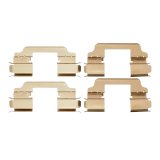 DFC 14-23 Ford Transit Courier (Mexico) Front Stainless Steel Hardware Kit thumbnail 1