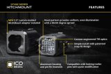 Diode Dynamics HitchMount LED Pod 4-Pin Reverse Kit C1 Sport thumbnail 5