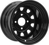 ITP Delta Steel 12x7 / 4/137 BP / 2+5 Offset Black Wheel thumbnail 1