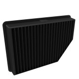 K&N 20-26 GM Heavy Duty V8-6.6L Diesel Dryflow Lifetime Engine Air Filter thumbnail 1