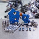 S&S Cycle 2017+ WC M8 Models Chain Drive 475C Cam Chest Kit w/ Chrm Pushrod Tubes - Incl. VVT thumbnail 1