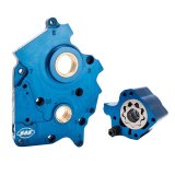 S&S Cycle 2017+ M8 Oil Cooled Models Oil Pump & Cam Plate Kit - Incl. VVT thumbnail 1