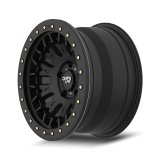 Dirty Life DT-3 17X9 5x127 -38 Offset - Satin Black w/ Simulated Beadlock thumbnail 2