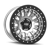 Dirty Life DT-3 17X9 6x139.7 -12 Offset - Machined Finish w/ Simulated Beadlock thumbnail 2
