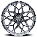 Kraze KR184 Ricochet 22x8.5 / 5x115/120 BP / 38mm Offset / 74.1mm Hub Chrome Wheel thumbnail 1