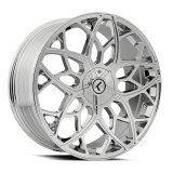 Kraze KR184 Ricochet 22x8.5 / 5x115/120 BP / 38mm Offset / 74.1mm Hub Chrome Wheel thumbnail 3