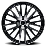 Kraze KR185 Double Down 22x8.5 / 5x110/115 BP / 38mm Offset / 73mm Hub Gloss Black Machined Wheel thumbnail 3