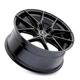 Kraze KR196 Evolve 22x9 / 5x112 BP / 35mm Offset / 66.56mm Hub Gloss Black Wheel thumbnail 1