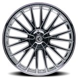 Kraze KR185 Double Down 20x8.5 / 5x108/114.3 BP / 38mm Offset / 73mm Hub Chrome Wheel thumbnail 3