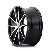 Kraze KR193 Turismo 20x8.5 / 5x115 BP / 38mm Offset / 72.62mm Hub Gloss Black Machined Wheel thumbnail 3