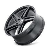 Kraze KR195 Milano 20x8.5 / 5x112 BP / 38mm Offset / 66.56mm Hub Satin Black Wheel thumbnail 1