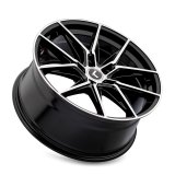 Kraze KR196 Evolve 18x8.5 / 5x120 BP / 30mm Offset / 72.56mm Hub Gloss Black Machined Wheel thumbnail 2