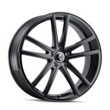 Kraze KR190 Lusso 18x8 / 5x112 BP / 40mm Offset / 66.56mm Hub Gloss Black Wheel thumbnail 1