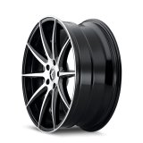 Kraze KR194 Cosmos 18x8 / 5x114.3 BP / 40mm Offset / 72.62mm Hub Gloss Black Machined Wheel thumbnail 1