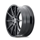 Kraze KR194 Cosmos 17x8 / 5x114.3 BP / 38mm Offset / 72.62mm Hub Gloss Black Wheel thumbnail 2