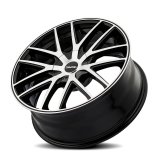 Touren 3260 TR60 17x7.5 / 5x112/120 BP / 42mm Offset / 72.62mm Hub Gloss Black Machined Wheel thumbnail 2