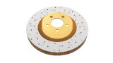 DBA 15-22 Ford Mustang GT (w/Perf Pkg/380mm Rotor) Front 4000 Series Drill & Slot Rotor w/Black Hat thumbnail 5
