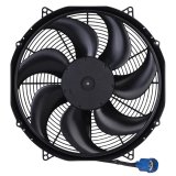 SPAL 500W 15.2in Flush Mount Brushless Fan w/Jumper Harness thumbnail 1