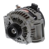 Powermaster HPR Small Frame Series Alternators 41574-17.5 Alternator, Series, 250 amp, 16 V, Serpentine, Natural Finish, Denso Case, Internal Regulator, Each thumbnail 1
