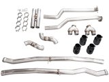 AWE Tuning BMW G90/G99 M5 Track Edition Cat-Back Exhaust - Diamond Black Tips thumbnail 6