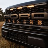 Baja Designs 2021+ Ford Raptor (Incl. 2024 R/37) Squadron Pro 2.0 Behind Grille Kit (MP) - Clear thumbnail 1