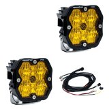 Baja Designs Squadron 2.0 Pro LED Wide Cornering (Pair) - Baja Amber thumbnail 1