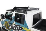 Bestop 20-26 Jeep Gladiator / 18-26 Wrangler JL 2-Door Granite Series Hardtop Roof Rack (Black) thumbnail 3