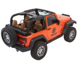 Bestop 07-18 Jeep Wrangler JK 2-Door Trektop Glide (Black Diamond) thumbnail 2