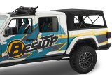 Bestop 20-26 Jeep Gladiator For 5 Ft. Bed Supertop For Truck 2 (Black Diamond) thumbnail 9