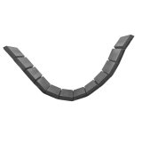 Counteract 1/4oz Trapzeium Steel Adhesive Wheel Weights Roll - Grey - 700pcs - .25oz (175oz) thumbnail 1