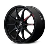 Gram Lights 57NR LIMITED II 18x8.5 +45 5-100 Semigloss Black Wheel w/ Black Cap/Stickers/Air Valve thumbnail 4