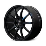Gram Lights 57NR LIMITED II 18x9.5 +38 5-100 Semigloss Black Wheel w/ Black Cap/Stickers/Air Valve thumbnail 6